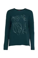 Koszulki i topy damskie - ESPRIT T-shirt damski, 305 / Emerald Green, XS - miniaturka - grafika 1