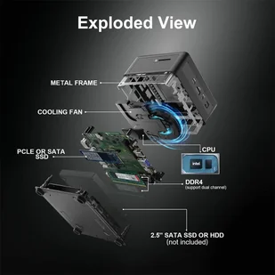 Intel NUC 11 Mini PC - Mini PC - miniaturka - grafika 6