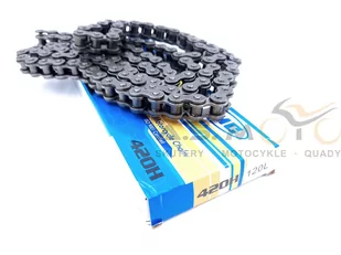 Łańcuch Kmc 420H 120 Ogniw - Części motocyklowe - miniaturka - grafika 1