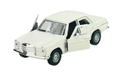 Samochody i pojazdy dla dzieci - WELLY OLD TIMER MERCEDES 220 W114 BIAŁY 1:34 SAMOCHÓD NOWY METALOWY MODEL - miniaturka - grafika 1