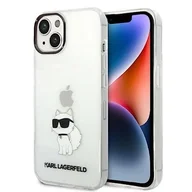 Etui i futerały do telefonów - Karl Lagerfeld Obudowa dla telefonów komórkowych IML Choupette NFT na Apple iPhone 14 KLHCP14SHNCHTCT przezroczysty - miniaturka - grafika 1