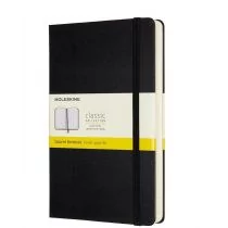 Moleskine 8058647628011 notatniki  klasyczna kolekcja Large/A5, w kratkę, rozszerzona liczba stron twarda okładka, czarne - Artykuły biurowe - miniaturka - grafika 1