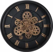 Zegary - Zegar ścienny z widocznym mechanizmem, Ø 40 cm - miniaturka - grafika 1