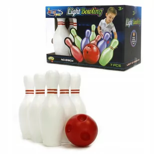 Kręgle świecące led dla dziecka gra zręcznościowa - Zabawki i gry sportowe - miniaturka - grafika 1