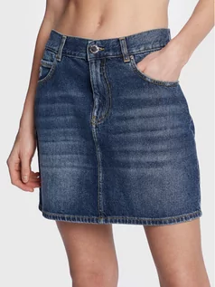 Spódnice - Pinko Spódnica jeansowa Kendo 100574 A0FX Granatowy Regular Fit - grafika 1