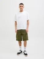 Koszulki męskie - Jack & Jones Koszulka w kolorze białym - miniaturka - grafika 1