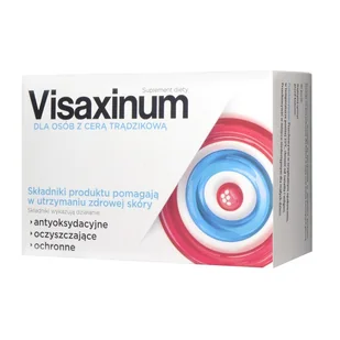 Aflofarm Visaxinum 60 szt. - Włosy, skóra, paznokcie - miniaturka - grafika 1