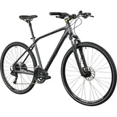 Rowery - Rower crossowy INDIANA X-Cross 4.0 M17 męski Szary - miniaturka - grafika 1