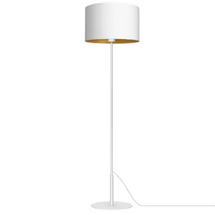 Luminex Arden 3453 Lampa stojąca Lampa 1x60W E27 biały/złoty - Lampy stojące - miniaturka - grafika 1