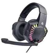 Słuchawki - Gembird GHS-06  czarne - miniaturka - grafika 1