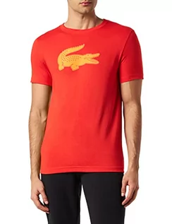 Koszulki męskie - Lacoste Sport Koszulka męska, Corrida/Flashy Pomarańczowy, XS - grafika 1