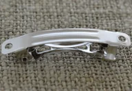 Ozdoby do włosów - [50518] Spinka do włosów kolor srebrny 39mm 3szt - miniaturka - grafika 1