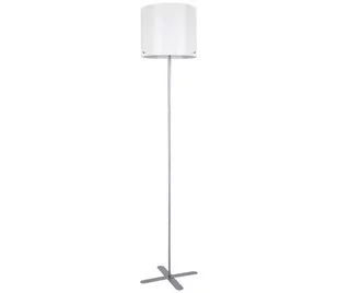 Rabalux 74012 - Lampa podłogowa IZANDER 1xE27/40W/230V białe/srebrne - Lampy stojące - miniaturka - grafika 1