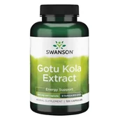Suplementy naturalne - Gotu Kola ekstrakt 100 mg/120 kaps. (Swanson) - miniaturka - grafika 1