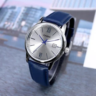 Zegarek ZEGAREK MĘSKI CASIO MTP-V002L-2B3 + BOX (zd224b) - Zegarki męskie - miniaturka - grafika 6