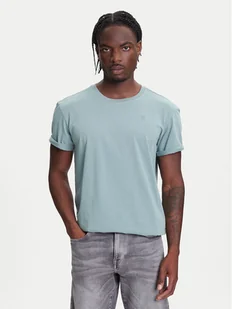G-Star Raw T-Shirt Lash D16396-2653 Niebieski Regular Fit - Koszulki męskie - miniaturka - grafika 1