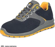 Obuwie robocze - CERVA GRIMMA O1 SR - Półbuty z wkładką antystatyczną podeszwa PU/PU wykonana z poliuretanu podwójnej gęstości Cholewka ze skóry zamszowej 48 - miniaturka - grafika 1
