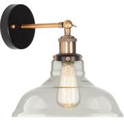 Lampy ścienne - Altavola Design Kinkiet LAMPA ścienna NEW YORK LOFT NO 3 S LA040/W_clear Altavola industrialna OPRAWA szklana przezroczysta LA040/W_clear - miniaturka - grafika 1