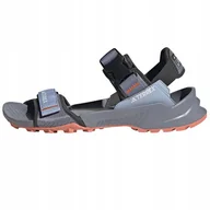 Sandały damskie - 37 Nt Sandały adidas Terrex Hydroterra ID4271 szary 37 - miniaturka - grafika 1