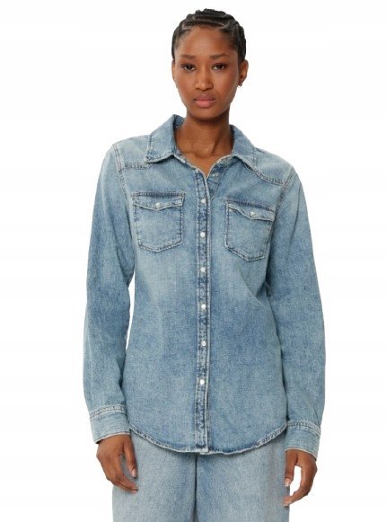 TOMMY HILFIGER KOSZULA DAMSKA JEANSOWA DŁUGI RĘKAW 46 1J7C