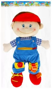 Lalka szmaciana 45cm Chłopiec  MEGA CREATIVE 482673 - Lalki dla dziewczynek - miniaturka - grafika 1
