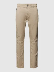 Chinosy o kroju slim fit z dodatkiem streczu model ‘Vetar’ - Spodnie męskie - miniaturka - grafika 1