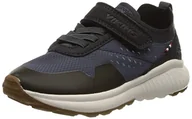 Sneakersy damskie - Viking Unisex dziecięce sneakersy Aery Sol Low Sneaker, granatowy, 18 EU - miniaturka - grafika 1