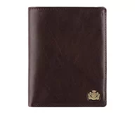 Portfele - WITTCHEN Portfel ze skóry bydlęcej | Kolekcja: Arizona | wykonane z wysokiej jakości materiałów | elegancki i klasyczny | Brązowy | 11x13 cm - miniaturka - grafika 1