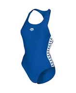 Stroje kąpielowe - arena Icons Racer Back Solid damski kostium kąpielowy, szybkoschnący, sportowy strój kąpielowy z tkaniny MaxFit Eco z ochroną UV UPF 50+ - miniaturka - grafika 1