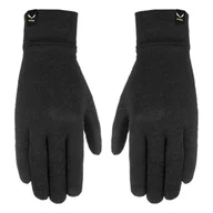 Rękawiczki - Rękawiczki unisex Salewa CRISTALLO LINER czarne 00-0000028214_0910 - miniaturka - grafika 1