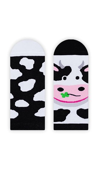 Zabawne Stopki Z Krówką - Holy Cow - 40-43