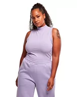 Body - Urban Classics Damskie body bez rękawów, bez rękawów, krój typu turtleneck Shapewear całe ciało, lawendowy, 4XL - miniaturka - grafika 1