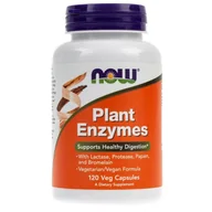 Witaminy i minerały dla sportowców - Now Foods Plant Enzymes - Enzywmy Trawienne -120 Kapsułek - miniaturka - grafika 1