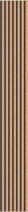 Vertical Lamel Line 300 x 2650 mm czarny / korek na filcu - Panele ścienne i boazeria Vertical Lamel Line 300 x 2650 mm czarny / korek na filcu - Panele ścienne i boazeria - miniaturka - grafika 1