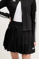 Spódnice - adidas spódnica Tiro kolor czarny mini rozkloszowana JG4100 - miniaturka - grafika 1