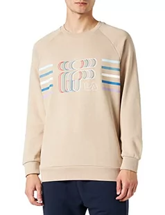 FILA Męska bluza z logo Stowe Graphic, Oxford Tan, 2XL, Oxford Tan., XXL - Bluzy męskie - miniaturka - grafika 1