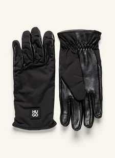 Hugo Skórzane Rękawiczki Luminary schwarz - Rękawiczki - miniaturka - grafika 1