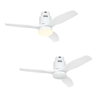 Energooszczędny wentylator sufitowy Aerodynamix Eco 112 cm Biały - Wentylatory sufitowe - miniaturka - grafika 1
