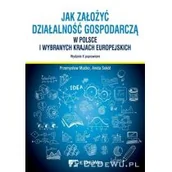 Ekonomia - Jak założyć i prowadzić działalność gospodarczą w Polsce i wybranych krajach europejskich Mućko Przemysław Sokół Aneta - miniaturka - grafika 1