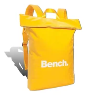 Plecaki - Bench damski młodzieżowy plecak miejski nylonowy żółty D2ORI314Y - miniaturka - grafika 1