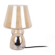 Noże stołowe - Brązowa szklana lampa stołowa Leitmotiv Classic Glass, ø 16 cm - miniaturka - grafika 1