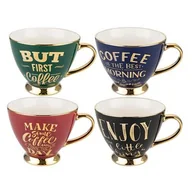 Kubki - Kubek na nóżce Angello 350 ml wielokolorowy - miniaturka - grafika 1