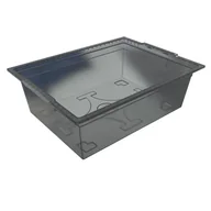 Zawiasy, okucia i inne akcesoria - Pojemnik plastikowy 535 x 410 x 180 mm antracytowy Integri 5907708152640 - miniaturka - grafika 1