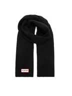 Szaliki i chustki dla dzieci - Hunter Szalik HTR-K4-001-AW24 Czarny - miniaturka - grafika 1