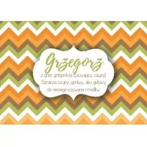 Szaron Magnes Imiona - Grzegorz - Magnesy - miniaturka - grafika 1