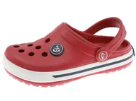 Klapki i japonki męskie - Beppi 2168497 klapki meskie basenowe kroksy czerwone - miniaturka - grafika 1