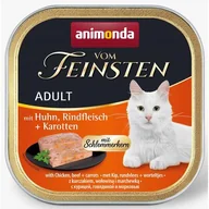 Mokra karma dla kotów - Animonda Z Nadzieniem, 30 X 100 G - Kurczak, Wołowina I Marchewki - miniaturka - grafika 1