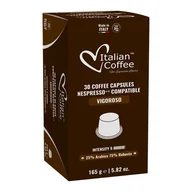 Kawa w kapsułkach i saszetkach - Italian Coffee La Boutique del Caff Srl Vigoroso kapsułki do Nespresso - 30 kapsułek - miniaturka - grafika 1