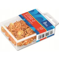 Przybory szkolne - Tetis Pinezki tapicer złote 50szt p.12 - miniaturka - grafika 1