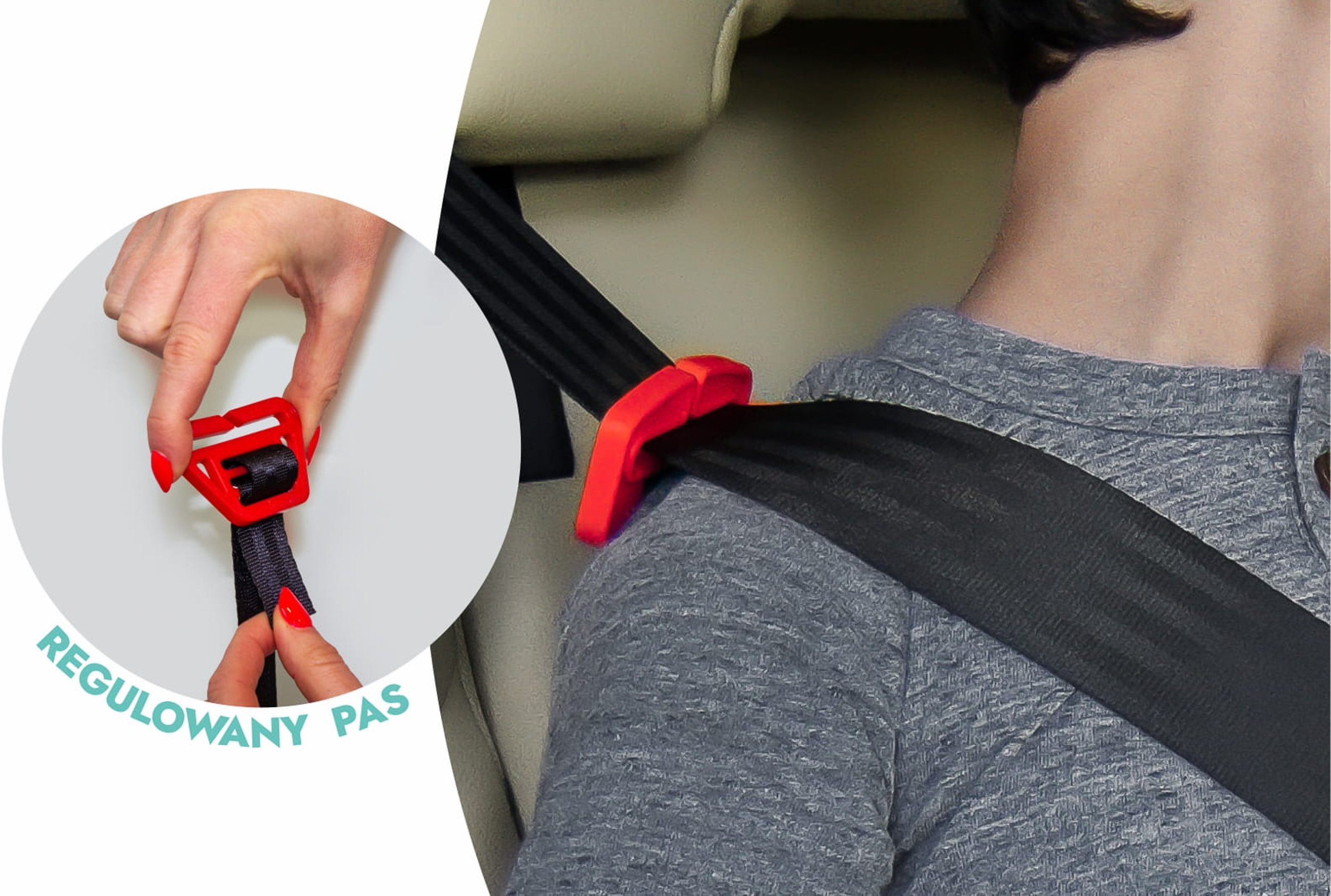 FOTELIK SAMOCHODOWY PODKŁADKA SIEDZISKO CZARNO-SZARY R129 125-150 CM